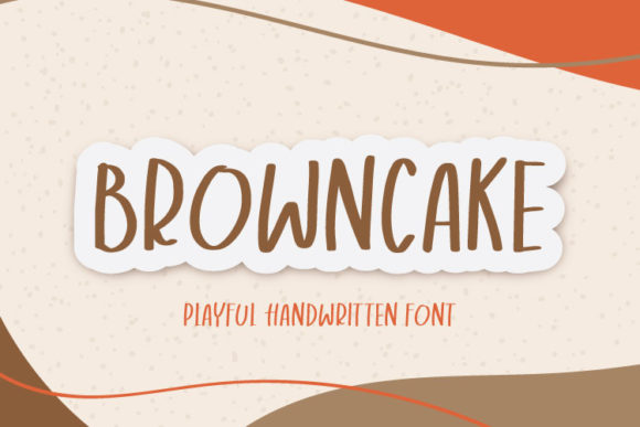 Browncake: The Playful Display Font for Modern Creators