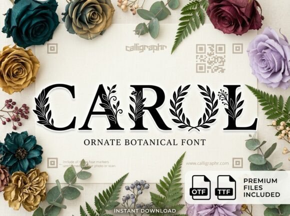 Carol: A Decorative Display Font for High-Impact Design