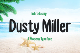 Dusty Miller: A Creative Font with Vintage Soul