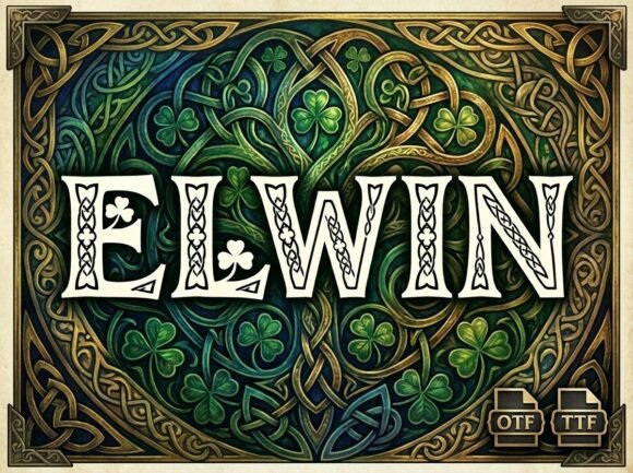 Elwin: The Decorative Display Typeface for Unforgettable Impact