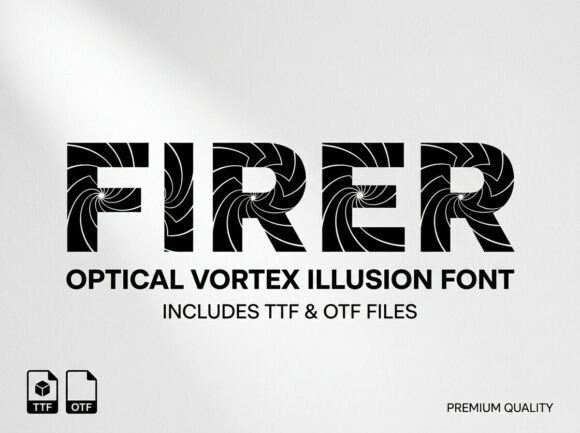 Firer: A Display Typeface That Makes Every Letter Count