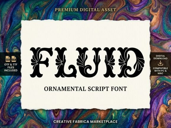 Fluid: The Display Font for High-Impact Visuals