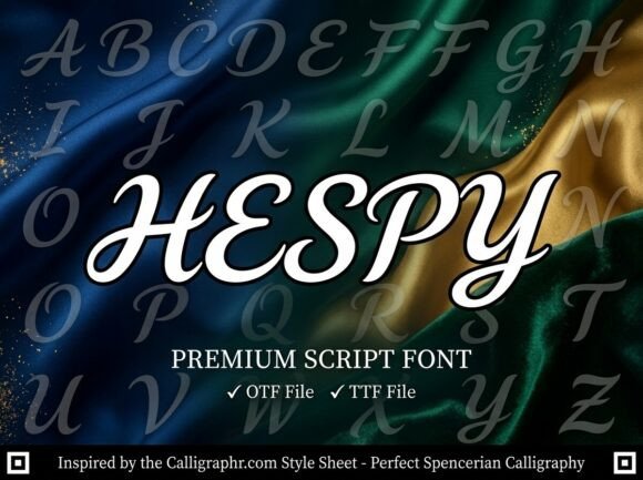 Hespy: A Display Font for Unforgettable Branding