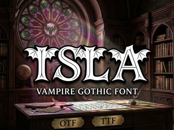 Isla: A Font That Whispers of Gothic Grandeur
