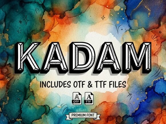 Kadam: Architectural Precision in a Modern Typeface