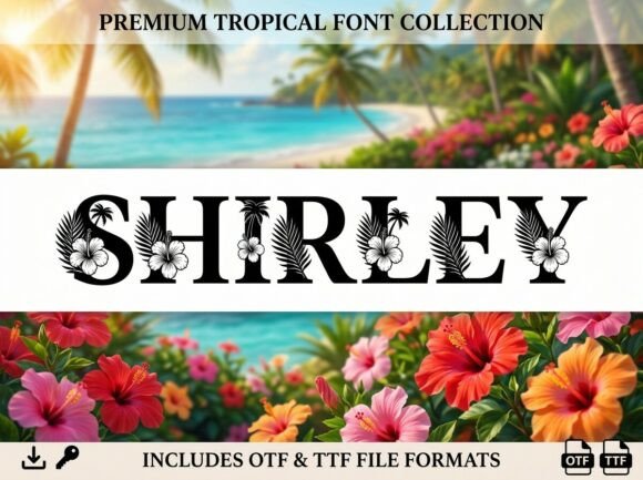 Shirley: The Bold Decorative Font for Headlines