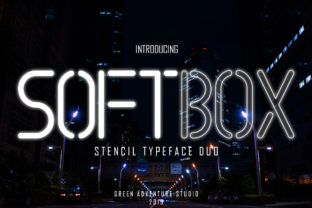 Softbox: The Modern Display Font with a Cool Vibe