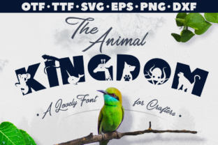 The Animal Kingdom: A Font with Wild Character